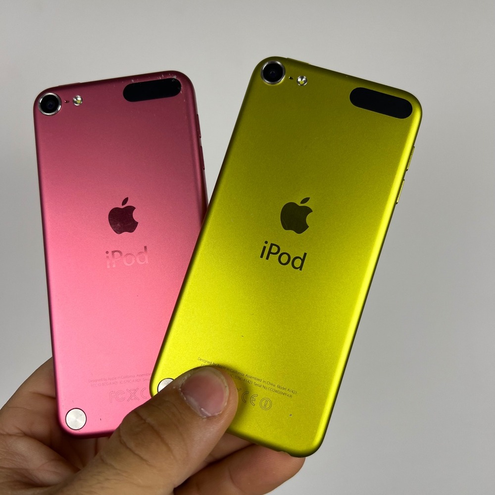 Apple iPod Touch 5th Gen A1421 Pink Yellow Bundle Repair Parts Only - Picture 3 of 8